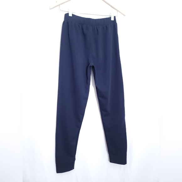ADIDAS Cuma Cool Track Pants Cuffed Hidden Drawstring Pocketed Size Med Navy - Picture 6 of 8